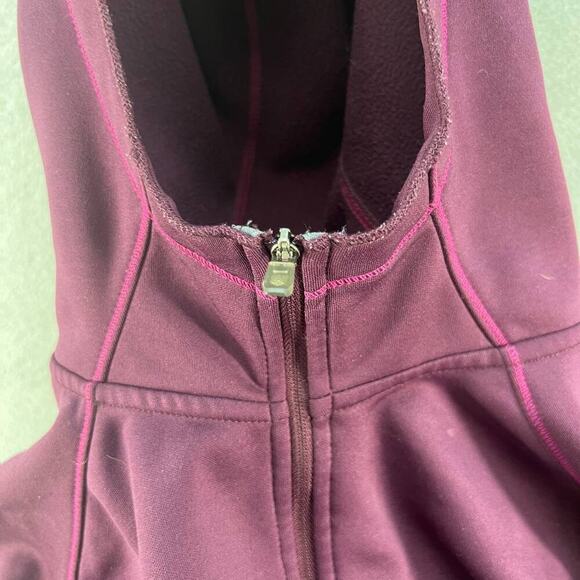 Columbia Women's Omni-Wick Half Zip Pullover Size Large Burgundy - Picture 13 of 13